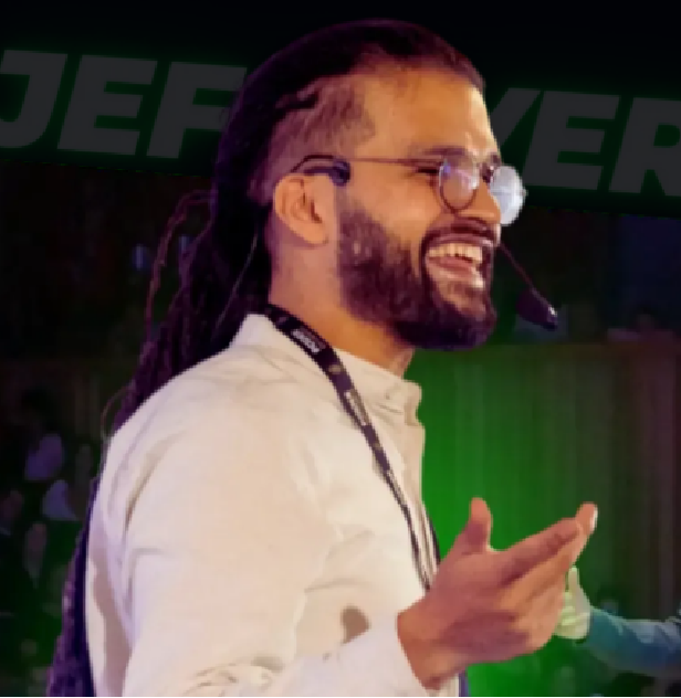 Jef en el escenario